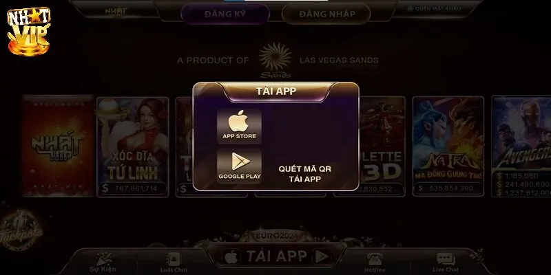 Tải App Hướng dẫn tải app Nhatvip trên điện thoại
