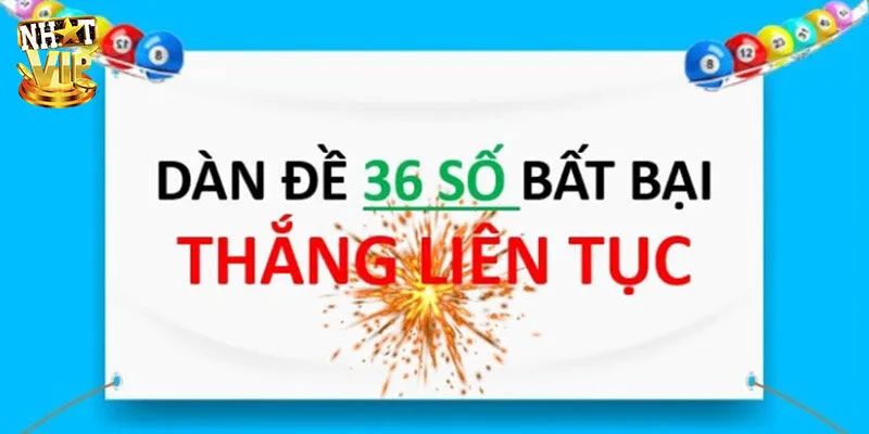 Thiết lập dàn đề 36 số bằng cách bỏ số kép